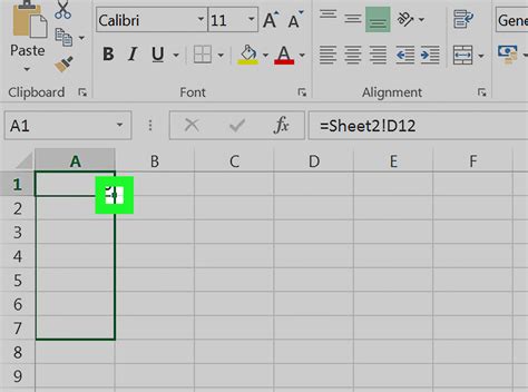 how to insert link in excel to another tab