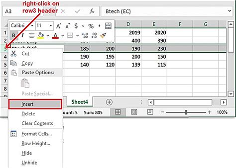 how to insert multiple objects in excel at once