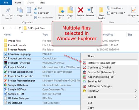 how to insert multiple pdf files in excel at once