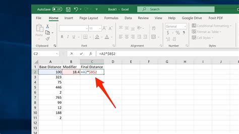 how to insert multiplication formula in excel sheet