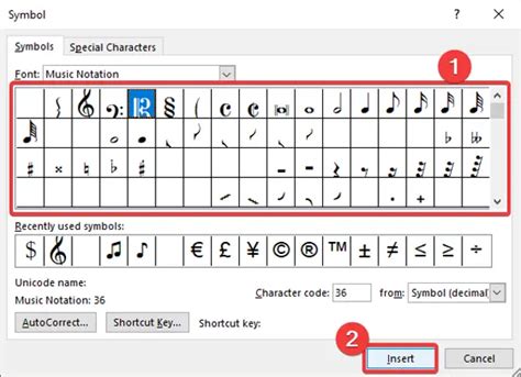 How To Insert Music Notes In Word