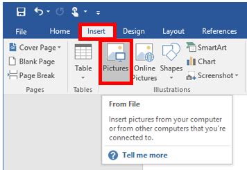 how to insert object in word on ipad
