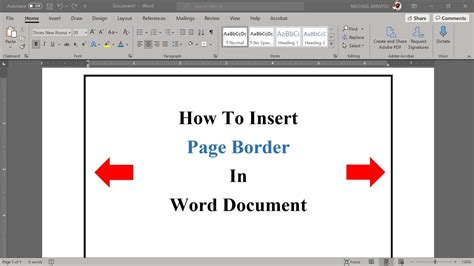 How To Insert Picture Borders In Word