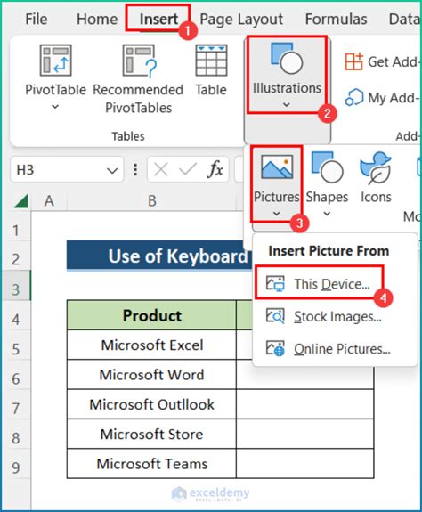 how to insert picture in excel cell fit