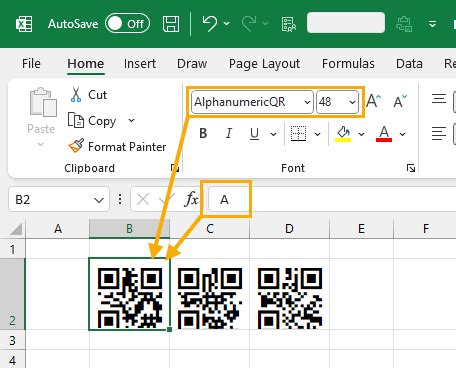 how to insert qr code in excel file