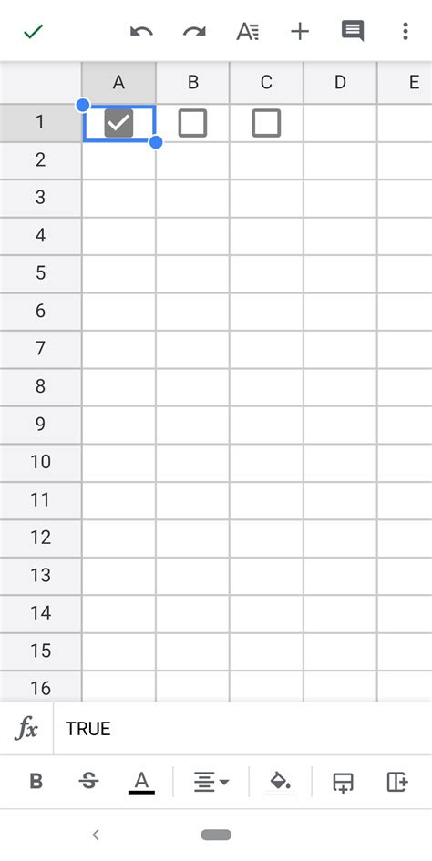 how to insert radio button in google sheets