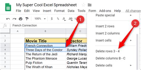 how to insert row below in google docs on mac