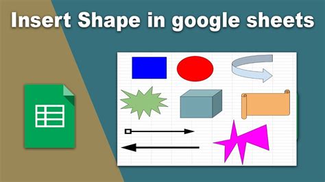 how to insert shape into google sheets