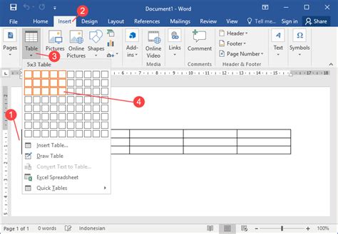 How To Insert Table Of Tables In Ms Word 2016