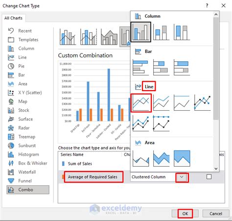 how to insert target line in pivot chart