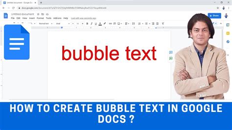 how to insert text bubble in google docs