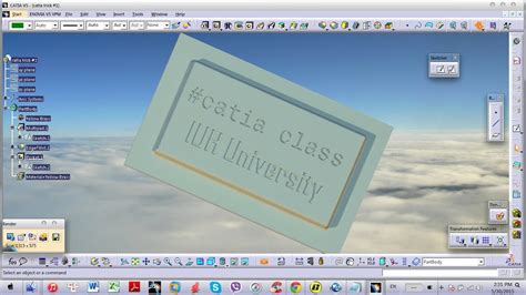 how to insert text in catia sketch