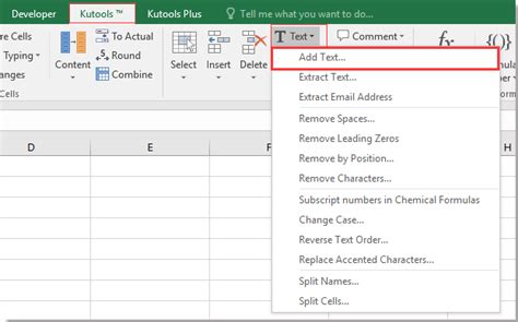 how to insert text in excel sheet