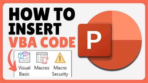 how to insert vba script in powerpoint