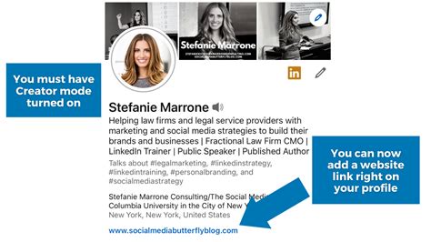 how to insert website link in linkedin post