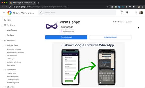 how to insert whatsapp link in google form