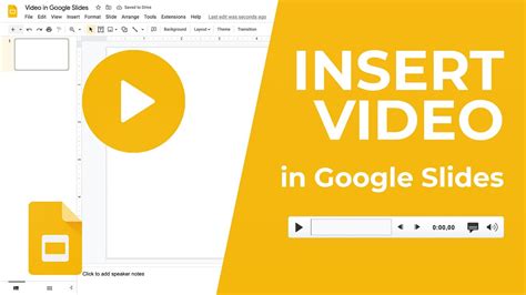 how to insert youtube video clip into google slides