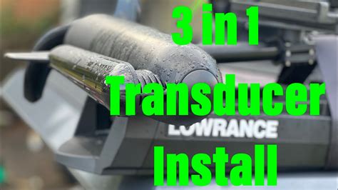 How To Install 3 In 1 Transducer