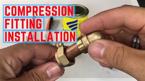 How To Install A Compression Coupling