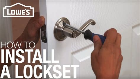 How To Install A Lockset