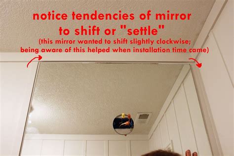 How To Install A Mirror In A Corner
