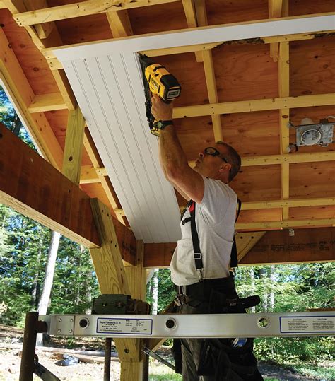 How To Install A Patio Ceiling