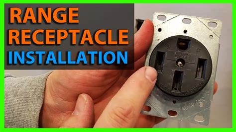 How To Install A Range Receptacle