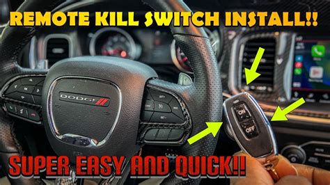 how to install a remote kill switch
