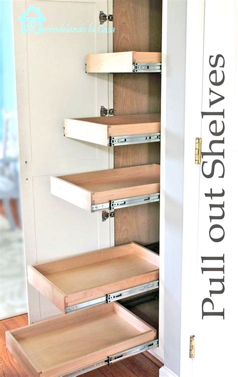 How To Install A Sliding Shelf In A Cabinet