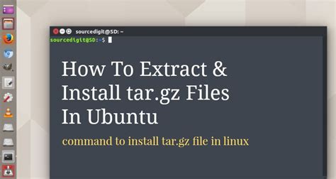 how to install a tarball in ubuntu