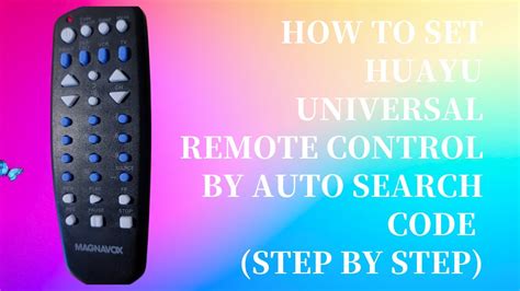 How To Install A Universal Remote Control