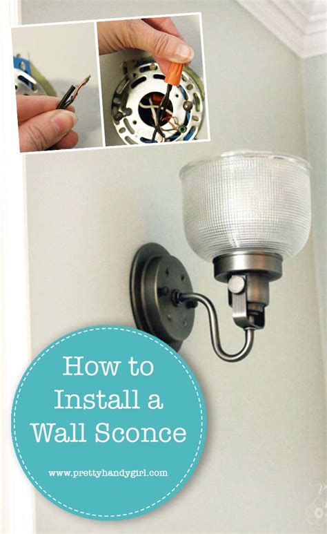 How To Install A Wall Sconce Light