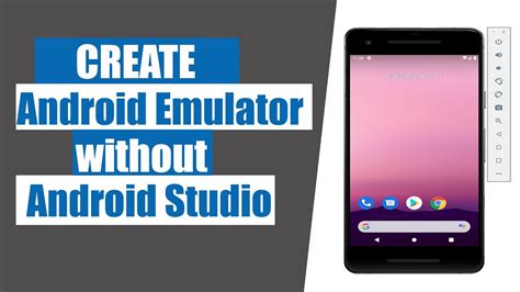 how to install and run android emulator without android studio