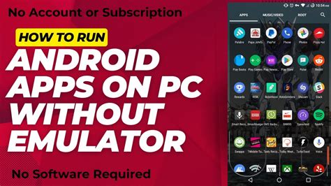 How To Run Android App On Your PC&hellip;Without Using Any