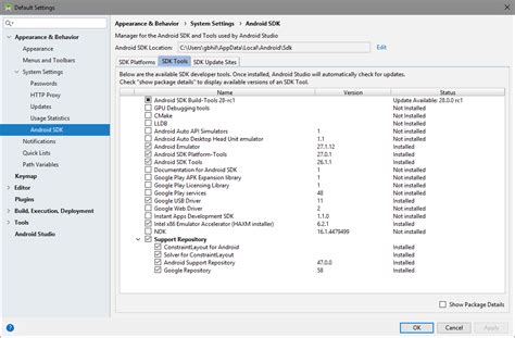 how to install android sdk on mac