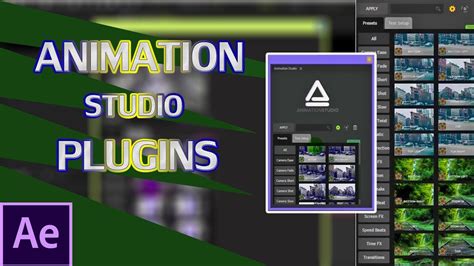 How To Install Animation Studio In After Effects