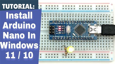 how to install arduino nano driver windows 10