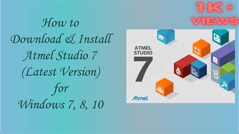 how to install atmel studio 7 on windows 10