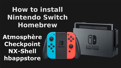how to install atmosphere on switch