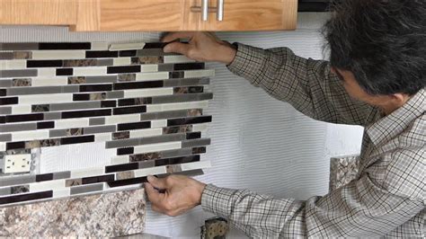How To Install Backsplash Tile Sheets