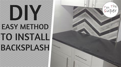 How To Install Backsplash When Counter Is Not Level