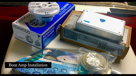 How To Install Boat Amp