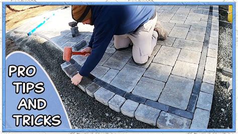 How To Install Border Pavers