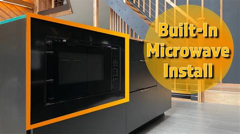 How To Install Built In Microwave In Cabinet