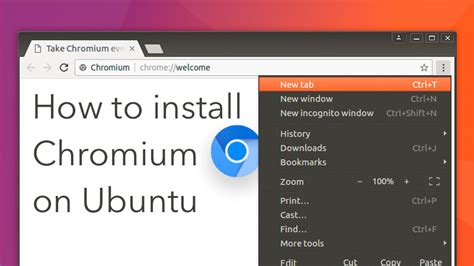 how to install chromium on linux