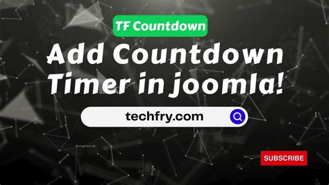 How To Install Countdown Timer In Joomla