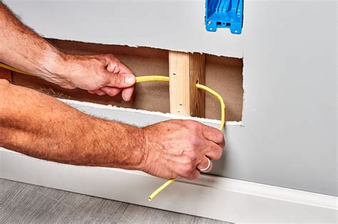 How To Install Electrical Wire Inside Wall