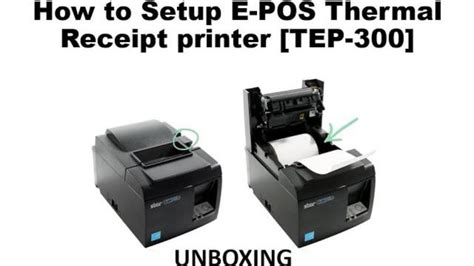 How To Install Epos Thermal Printer