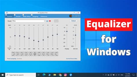 how to install equalizer in windows 10