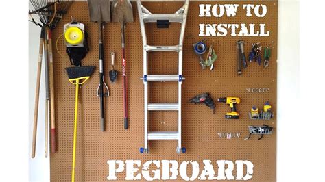 How To Install Everbilt Pegboard